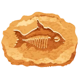 Fossile de poisson